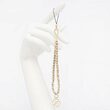 Guess Snur / Pandantiv telefon Chain Charms Auriu