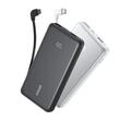 Anker Acumulator extern Zolo 10.000 mAh, 22.5W, cu cablu USB-C inclus, Alb