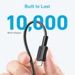 Anker Cablu Type-C la Lightning 0.9m, Negru
