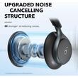 Anker Casti Bluetooth Over-Ear Soundcore Space One Bluetooth 5.3, Wireless, MultiPoint, Noise Cancelling, ANC, Microfon, Negru