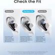 Anker Casti True Wireless Soundcore Liberty Buds Semi in-ear, Bluetooth 6.1, durata baterie pana la 30 ore, ANC adaptiv Negru
