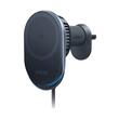 Anker Incarcator Auto Prime MagGo AirCool 48W max prin USB-C, Qi2 25W wireless, iluminare, 1 x USB-C, 1 x USB-A, 1 x wireless magnetic, pentru grila de ventilatie, Negru