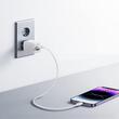 Anker Incarcator Retea 323 33W, PowerIQ, 1 x USB Type-C, 1 x USB, Alb