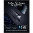 Anker Incarcator Retea Prime Fast Charging PowerIQ 3.0,67W, 2 x USB-C, 1 x USB-A, Negru