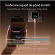 Anker Incarcator Retea Smart Display Fast Charging PD 45W, Type-C, Alb