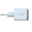 Anker Incarcator Retea Smart Display Fast Charging PD 45W, Type-C, Albastru