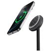 Anker Incarcator Wireless MagGo Stand Qi2 15W rotire de 360 grade, cablu USB-C inclus de 150 cm,Negru