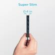 Anker Multihub 4 in 1 porturi: 4 x USB 3.2 gen 1, conectare prin USB 3.2, rata transfer 5 Gbps, ABS, Negru