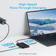 Anker Multihub 5 in 1 Type-C PD 100Wm porturi HDMI(M) 4K 30Hz,2xUSB 3.2 gen1, USB Type-C,conectare prin USB Type-C(T),rata transfer 5Gbps, Negru