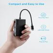 Anker Multihub 5 in 1 Type-C PD 100Wm porturi HDMI(M) 4K 30Hz,2xUSB 3.2 gen1, USB Type-C,conectare prin USB Type-C(T),rata transfer 5Gbps, Negru