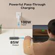 Anker Multihub 8 in 1 Type-C 85W, HDMI, 2x USB-A, USB-C, Ethernet, SD & microSD port, USB-C input, Gri