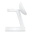 Anker Stand cu incarcare wireless 3 in 1 MagGo 15W, Fast Charging , pentru iPhone seriile 12-16. Apple Watch si AirPods, incarcator si cablu inclus, Alb