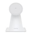 Anker Stand cu incarcare wireless 3 in 1 MagGo 15W, Fast Charging , pentru iPhone seriile 12-16. Apple Watch si AirPods, incarcator si cablu inclus, Alb
