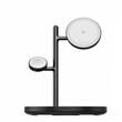 Anker Stand cu incarcare wireless MagGo 3 in 1 15W, Fast Charging ,1 x USB-C compatibl Apple Watch si AirPods, incarcator si cablu inclus Negru