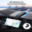 Anker Suport Auto cu Incarcare wireless, Nano, 25W, Fast Charge, prindere bord, rotire 360 grade, ajustabil 45 grade, Negru