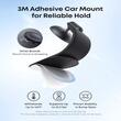 Anker Suport Auto Nano prindere bord, rotire 360 grade, ajustabil 45 grade, detasabil, Negru