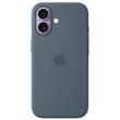 Apple Husa Originala Silicon MagSafe iPhone 17 Anchor Blue