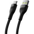 Baseus Cablu Flash 2 USB-A la Type-C Fast Charging, 100W PD QC, 5A, 2 m, Negru