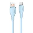 Baseus Cablu USB la Type-C Pudding Series Fast Charging, 100W, 1,2m, Albastru