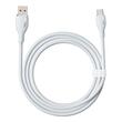 Baseus Cablu USB la Type-C Pudding Series Fast Charging, 100W, 2m, Alb