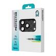 Benks Folie Sticla Camera Armor Warrior Kevlar iPhone 17 Pro Negru 