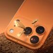 Benks Folie Sticla Camera Glass Warrior Metal Integrated iPhone 17 Pro, Portocaliu