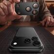 Benks Folie Sticla Camera OmniWarrior Metal Integrated iPhone 18 Pro Max Negru