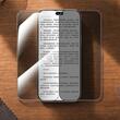 Benks Folie Sticla Premium Ultra Shield Privacy iPhone 18 Pro cu aplicator inclus, Black
