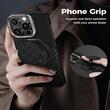 Benks Inel Magnetic stand pentru telefon Kevlar ArmorPop ArmorGrid Negru