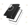 Benks Pachet Husa Armor Air Armor Grid Kevlar Magnetic + folie sticla Samsung Galaxy Z Fold8 Negru