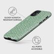 Husa iPhone 12 / 12 Pro Burga Dual Layer Lush Meadows
