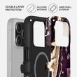 Burga Husa Dual Layer Magsafe Purple Skies iPhone 17 Pro