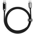Baseus Cablu Type-C la Type-C 100W Display Fast Charge, 2m Black