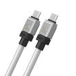 Baseus Cablu Type-C la Type-C CoolPlay Series Fast Charging, 100W, 1m, Alb