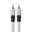 Baseus Cablu Type-C la Type-C CoolPlay Series Fast Charging, 100W, 1m, Alb