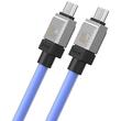 Baseus Cablu Type-C la Type-C CoolPlay Series Fast Charging, 100W, 1m, Albastru