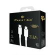 Prestico Cablu T5 Type-C la Lightning Fast Charge, PD, 1m, Alb