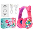 PowerLocus Casti pentru copii, Wireless, P1 Smurfs Edition