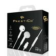 Prestico Casti In-Ear HF3 Type-C Alb