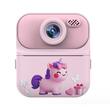 EKids Aparat foto instant pentru copii, Unicorn roz