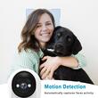 EKids Camera de supraveghere pentru acasa cu functie de apel video bidirectional, Alb