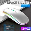 EKids Mouse Wireless Bluetooth, design subțire, Gri