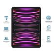 Eiger Folie Sticla Mountain Glass GRS iPad Pro 11 (2024) Clear