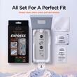 Eiger Folie Sticla Privacy Mountain GRS Express iPhone 18 Pro, cu aplicator inclus, Black