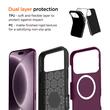 Eiger Husa North Stand Magsafe GRS iPhone 18 Pro Max / 17 Pro Max Dark Cherry