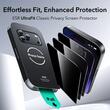 Esr Pachet 3 buc Folie Sticla Privacy UltraFit iPhone 18 Pro Black, cu aplicator inclus