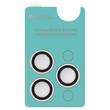 Devia Folie Sticla Camera Peak Series iPhone 16 Pro / 16 Pro Max pachet de 3 buc Argintiu
