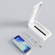 Devia Folie Sticla Van Series Crystal Diamond iPhone Air, Black, cu kit special de montare