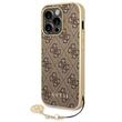 Guess Husa 4G Charms iPhone 14 Pro Maro