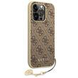 Guess Husa 4G Charms iPhone 14 Pro Maro